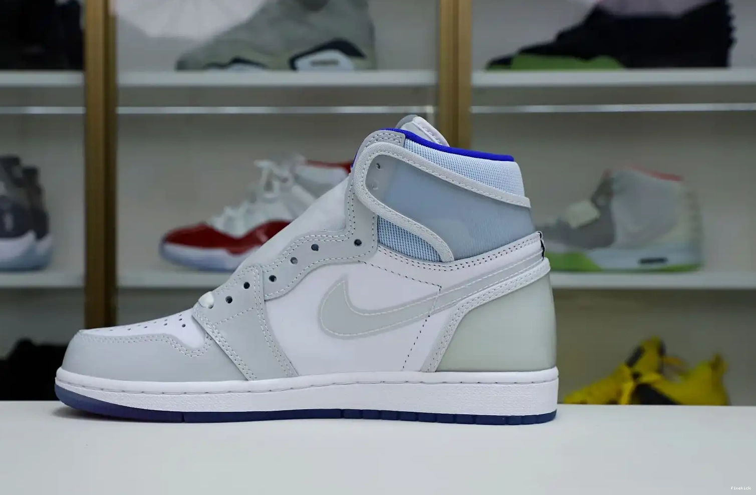 HIGH 'RACER AIR 1 BLUE' JORDAN ZOOM 0501